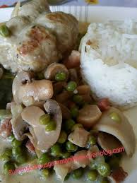 Paupiettes De Veau A La Creme Et Aux Legumes Au Cookeo Auxrendezvousgourmandises Over Blog Com Paupiette De Veau Paupiette Plat Cookeo