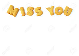 Im gegensatz zum deutschen alphabet gibt es keine umlaute. Top View Of The Word Miss You Spelled With Alphabet Shaped Biscuits On White Background With Free Space For Text And Design Stock Photo Picture And Royalty Free Image Image 94480738