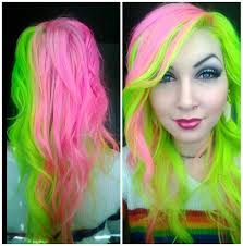 Love The Colors Of Hannah Hospital Neon Green Hair Neon Hair Green Hair