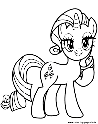 Disegno di un unicorno da stampare e colorare. Unicorno Da Colorare Coloring And Drawing