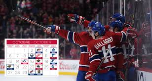 Faites d'eurosport votre destination pour les dernières infos football. Calendrier 2019 2020 Du Canadien De Montreal Le 7e Match