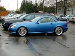 I Guess I Owe You A Pic Of My Lowered Slk32 With The 18 Mercedes Benz Slk Mercedes Slk Mercedes Benz Amg