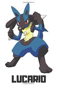 Lucario catching lucario weather effects candy about lucario evolve moves regions max hp for levels max cp for levels defeat lucario strengths weaknesses lucario faq compare. Lucario Pokemon Notebook Lucario Notebook Pokemon Go Best For Kids Journal Diary 110 Pages Blank 6 X 9 Amazon De Notebooks Pokemon Fremdsprachige Bucher