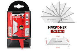 Maybe you would like to learn more about one of these? Maxpower Ersatzklingen Trapez Universalmesser Sk5 Ersatzklingen Trapezklingen Fur Cuttermesser Teppichmesser Cutter Klingen 60mm 100 Stuck Im Spender Amazon De Baumarkt