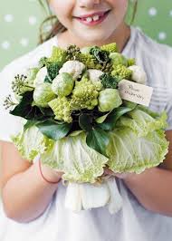 Un Bouquet De Chou Fleurs Naissance Bouquet Mariage