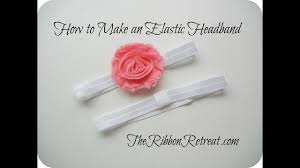 How To Make An Elastic Headband Theribbonretreat Com