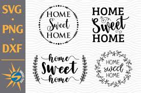 Simple handwritten sweet home svg phrase art word. Download Silhouette Home Sweet Home Svg Free Free Svg Cut Files For Commercial Use