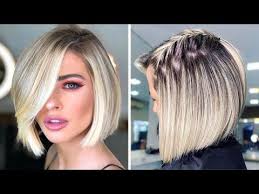 Long to short bob haircut with graduation ✂ short choppy bob ✂ medium length hairstyles. Pin On Heated Stylez