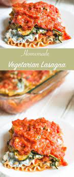 A Simple Homemade Vegetarian Lasagna Recipe Made Using Zucchini Spinach Squash And Tofu A Quick Vegetarian Lasagna Recipe Vegetarian Lasagna Lasagna Recipe