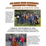 Bluegrass Concert: Josh Grigsby & County Line and Ivy Creek Tradition