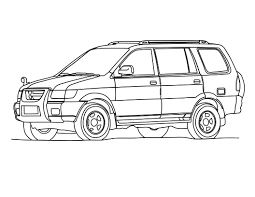 They are not afraid of either dirt or snow. Coloring Pages Of A Car Novocom Top