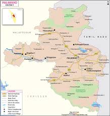 Tamil nadu is a state of india, located in the southernmost part of the india. Palakkad District Map