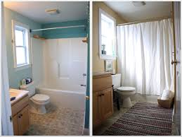 Love The Basket And Rug Very Airy Cheap Bathroom Makeover Small Bathroom Makeover Bathrooms Remodel