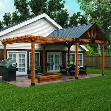 covered patio and pergola project