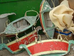 Childs Swing Boat From A Old Fairground Ride Circa 1930 Boat Riding Children