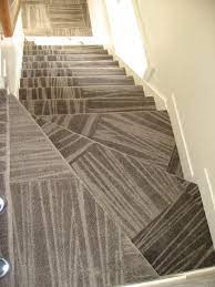 Decoration Great Installing Grey Mosaic Carpet Tile Stairs Floor Tile Stairs How To Install Tile For Stairs Carpet Tiles Tile Stairs Stairs