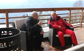 It is an economic, energy and nuclear power. A Valentine S Day Ski Date For Two Putin And Lukashenko Hit The Slopes The Moscow Times
