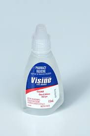 Recommended to people with a very active and fast life style; Visine Wikipedia