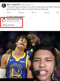 Draymond Green Humihingi ng Tawad Kay Jordan Poole