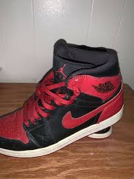 2009 Nike Air Jordan 1 Retro High Dmp Og Chicago Bulls Bred Toe Black Red Us9 5 Fashion Clothing Shoes Acces Air Jordans Nike Air Jordan Retro Nike Fashion
