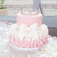Precious Princess Tiara Princess Plastic Tiara Girl Cakes Baby Shower Princess Baby Shower Cakes