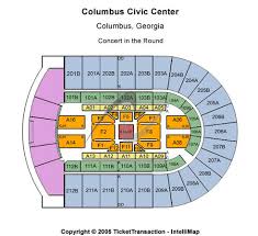 Columbus Civic Center Tickets In Columbus Georgia Seating