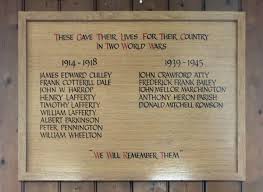 Carl's Cam: War Memorial, Adlington, Cheshire.