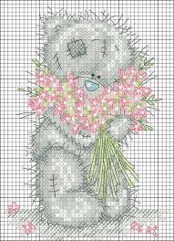Check the settings in your print window to make sure actual size is selected or scaling is set to none. christmastime is here panel quilt 720 Ideer Om Tatty Teddy Cross Stitch Patterns Broderimonster Brodering Korssting Broderi