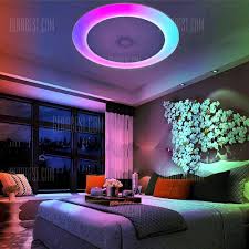 Smart Bluetooth Music Color Changing Ceiling Light What A Way To Set The Ambiance Affiliate L Bedroom Ceiling Light Led Lighting Bedroom Ceiling Lights