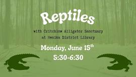 Critchlow Alligator Sanctuary at Henika District Library