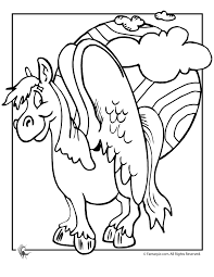 So, a pegasus coloring page does not necessarily feature the original mythological creature, but any winged horse. Cute Pegasus Coloring Page Woo Jr Kids Activities