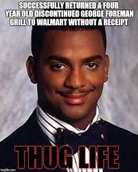 Carlton Banks Thug Life Imgflip