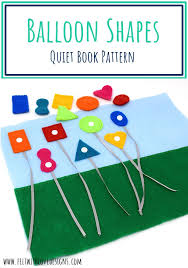 Shapes Quiet Book Page Free Pattern Felt With Love Designs Quiet Book Patterns Quiet Book Small Sewing Projects