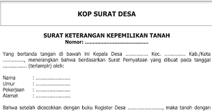 Surat pernyataan diterima menjadi siswa baru. Contoh Surat Keterangan Kepemilikan Tanah Sekolah Paud Tk Kb Ra Administrasi Tk Paud
