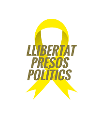 Resultat d'imatges de llaços grocs per als presos polítics
