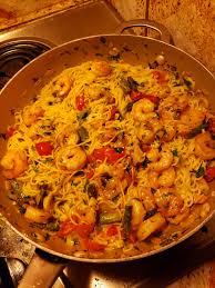 I vividly remember the first time i tried shrimp scampi. Homemade Shrimp Scampi With Angel Hair And Veg Food