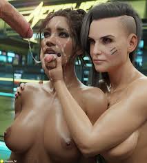 cyberpunk 2077, panam palmer, rogue amendiares, nemesis 3d, 1boy - R34 Vault
