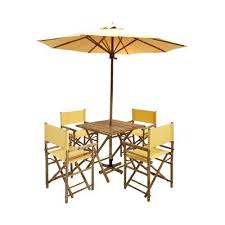 Longshore Tides Sheila Patio 6 Piece Dining Set With Umbrella Wayfair In 2020 Patio Set With Umbrella Sectional Patio Furniture Round Table And Chairs