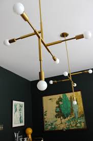 Dining Room Refresh Diy Brass Pendants Diy Chandelier Bathroom Light Fixtures Ceiling Cool Lighting