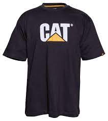 Caterpillar Mens Trademark Logo T-Shirt Black | Fruugo IE