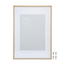 Order any size solid wooden & solid oak picture frames in any custom size. Photo Frame Oak Look Kmart