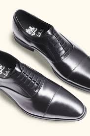 Shoes online with free shipping*. John White Guildhall Black Oxford Shoe