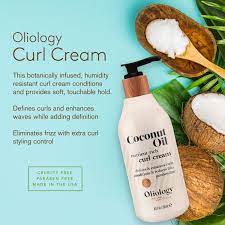 I hope this article helps you. Oliology Coconut Oil Curl Creme Definition Und Verstarkt Curls Bedingungen Und Reduziert Frizz Paraben Free 7 8 Oz Amazon De Beauty