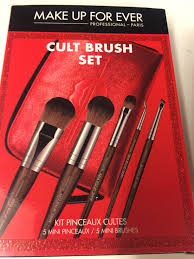make up for ever mufe brush set 106