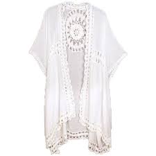 Black Bathing Suit Cover Up Dress Do Everything In Love Kw Fashion Crochet Kimono Coverup 68 Liked On Polyvore Featu Kimono Swim Cover Up Kimono Beach Cover Up Crochet Bathing Suit Cover