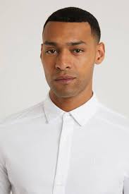 CHASIN' regular fit overhemd Archer L. Sol white