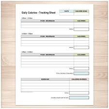 In fact, it affects your weight gain or weight loss. Daily Calories And Exercise Tracking Sheet Printable In 2021 500 Calorie Diet Calorie Counting Calorie