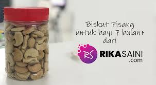 Dapatkan resepi biskut raya 2020 paling hot dan sedap sekali rasanya. Biskut Pisang Untuk Bayi 7m Rika Saini