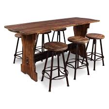 Sunset Trading 7 Piece Cabo Counter Height Pub Dining Table Set Pub Table Sets Bar Table Sets Pub Table