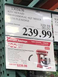 Comparison of kitchenaid professional 6 qt vs commercial 8 qt stand mixer. Costco I Live By The Costcode The Something Awful Forums